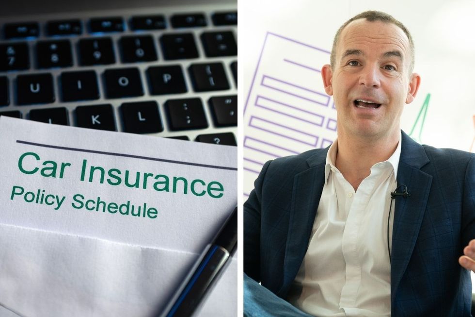Car insurance policy and Martin Lewis
