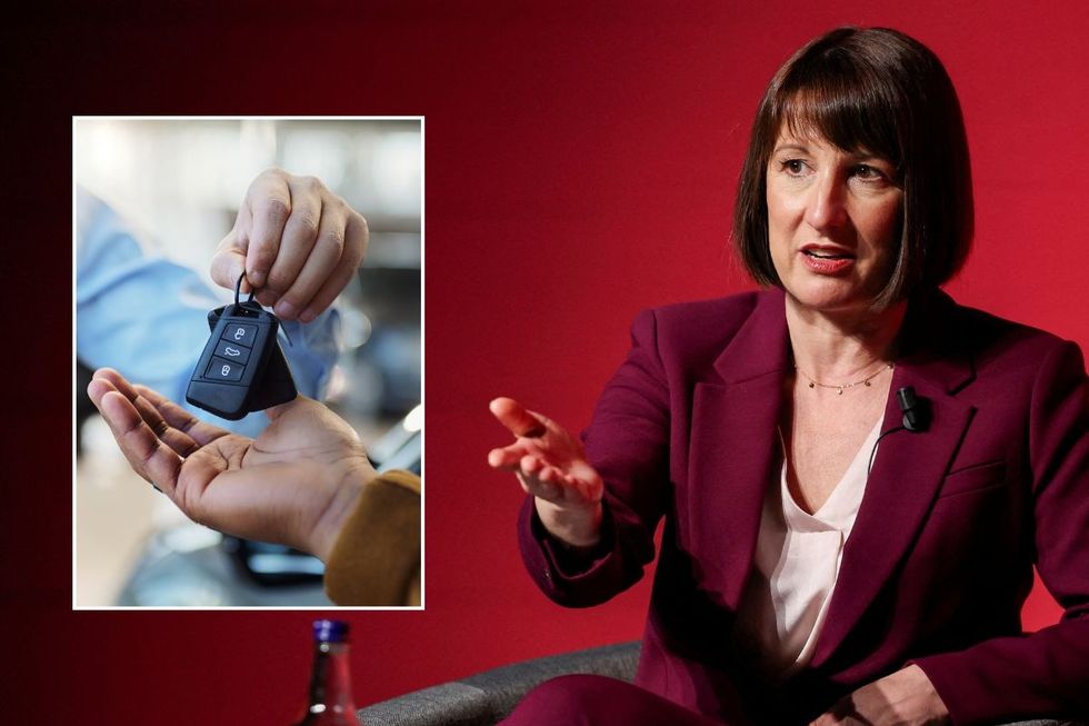 Car keys and Chancellor Rachel Reeves