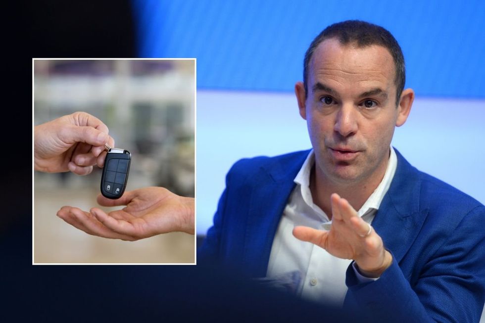 Car keys and Martin Lewis