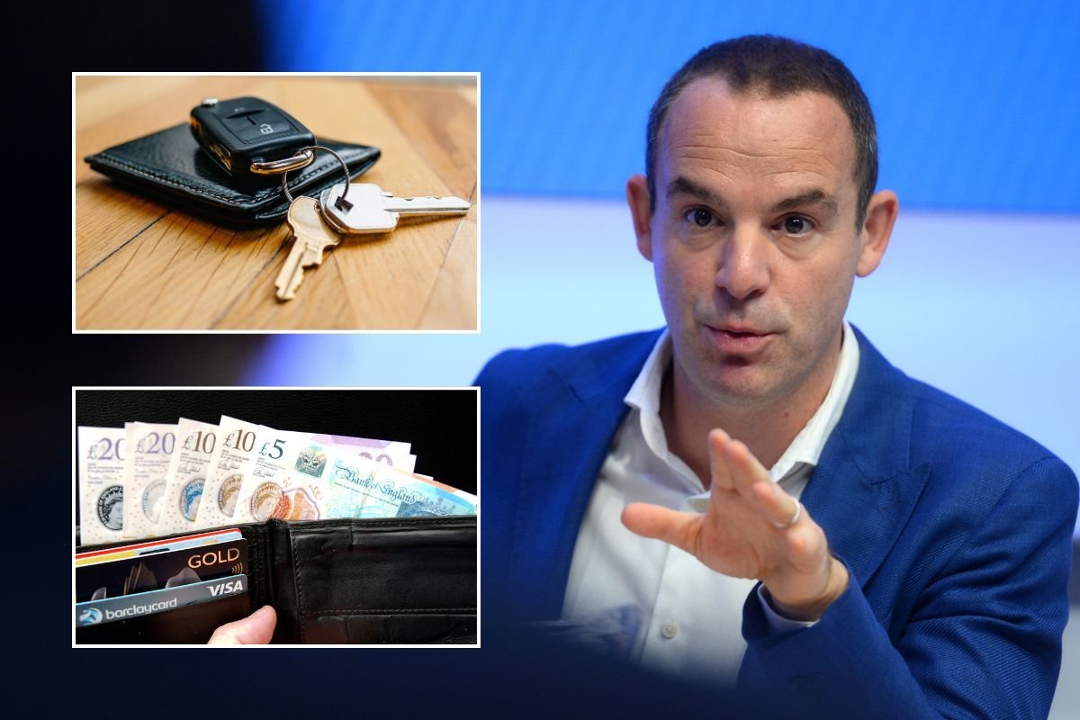 Car keys, Martin Lewis and a wallet full of cash