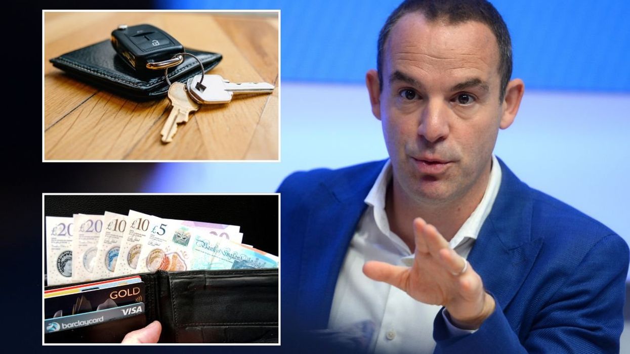 Car keys, Martin Lewis and a wallet full of cash