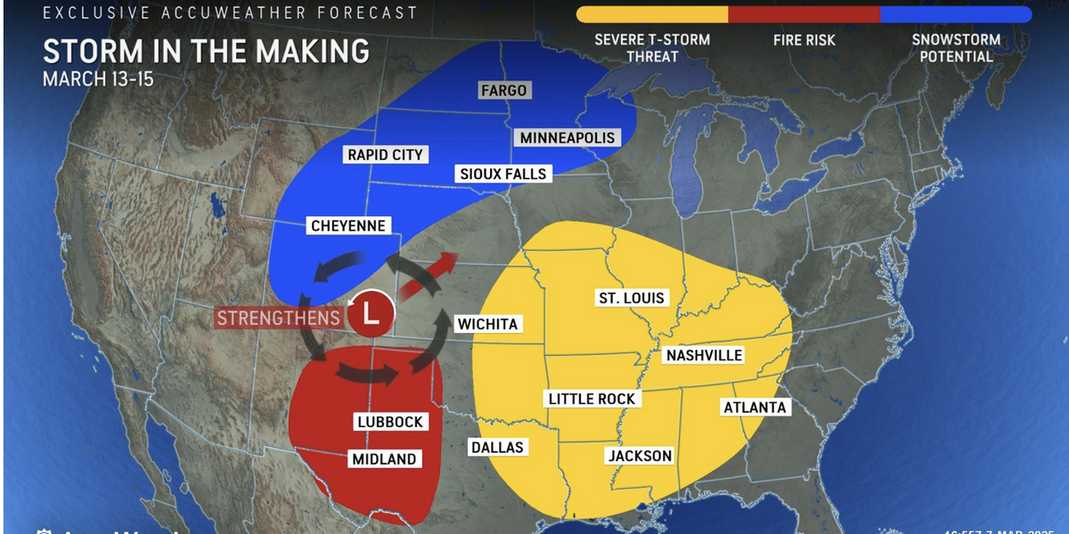 NextImg:US weather: Huge Pacific storm to smash America sparking warnings for snow and torrential downpours on night of blood moon