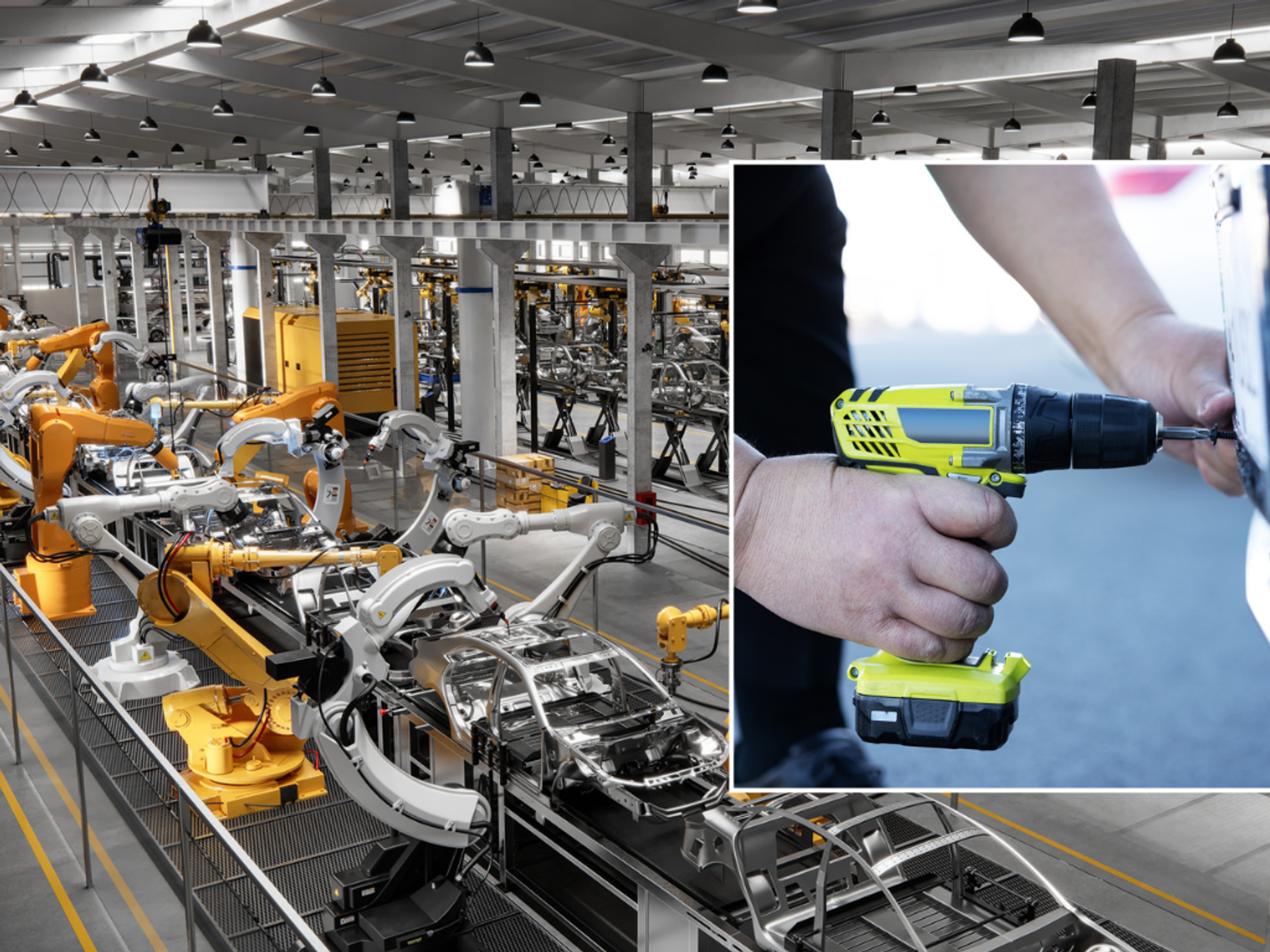 Car manufacturing and number plates