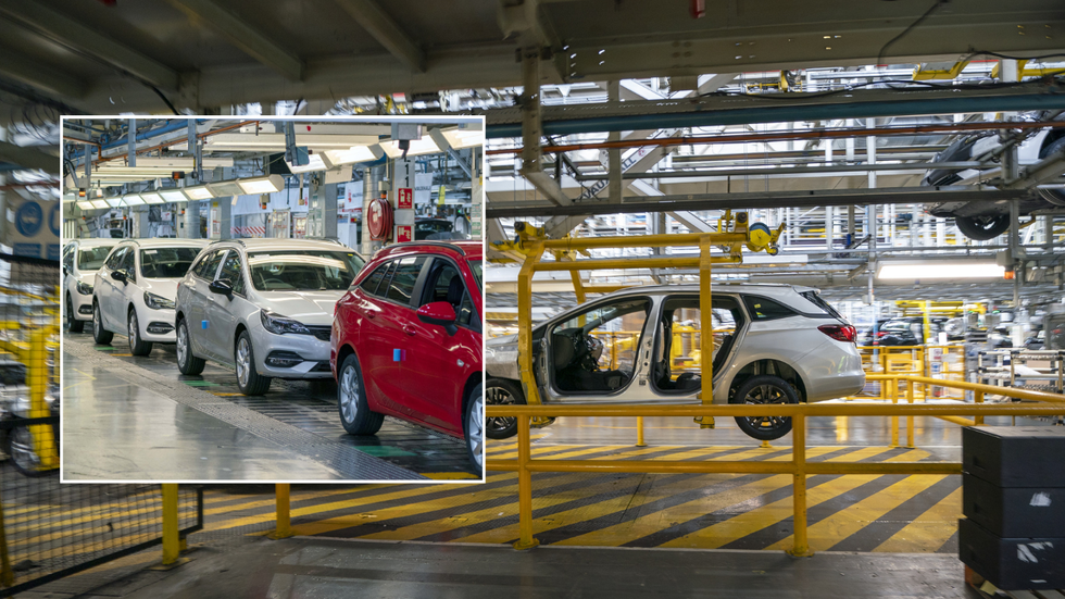 Car manufacturing plant