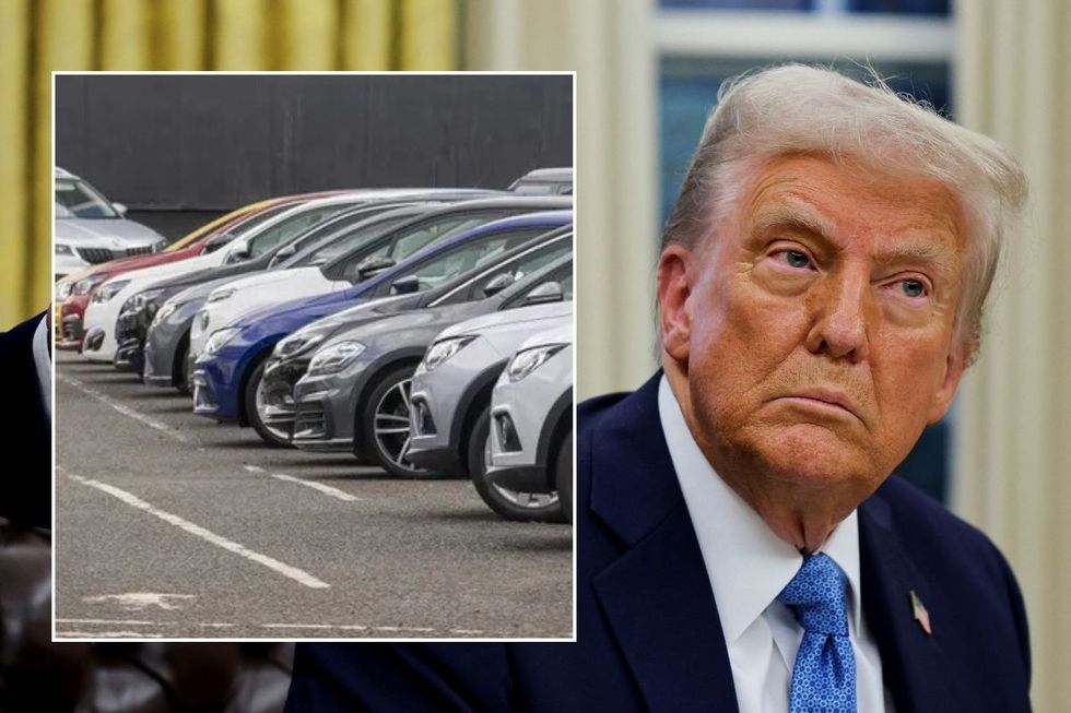 Car sale and President Donald Trump