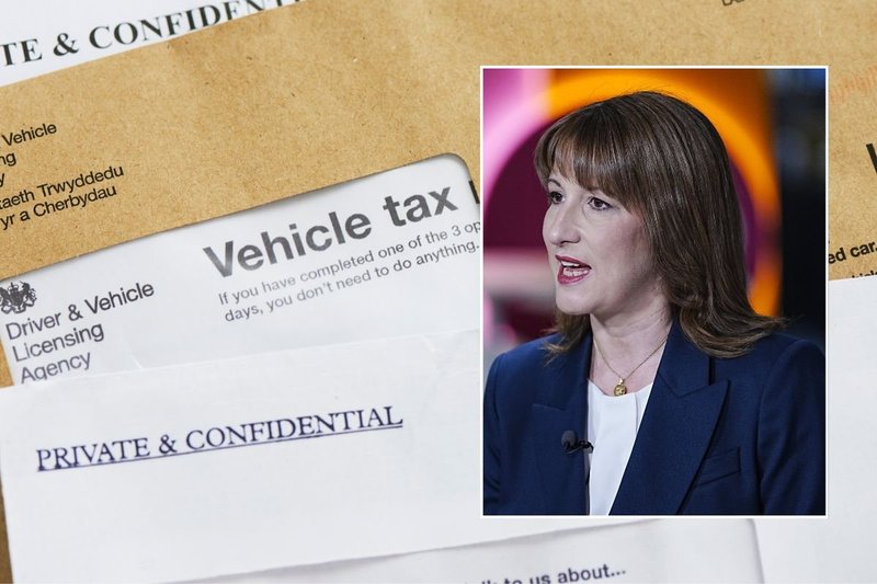 Car tax letter and Chancellor Rachel Reeves