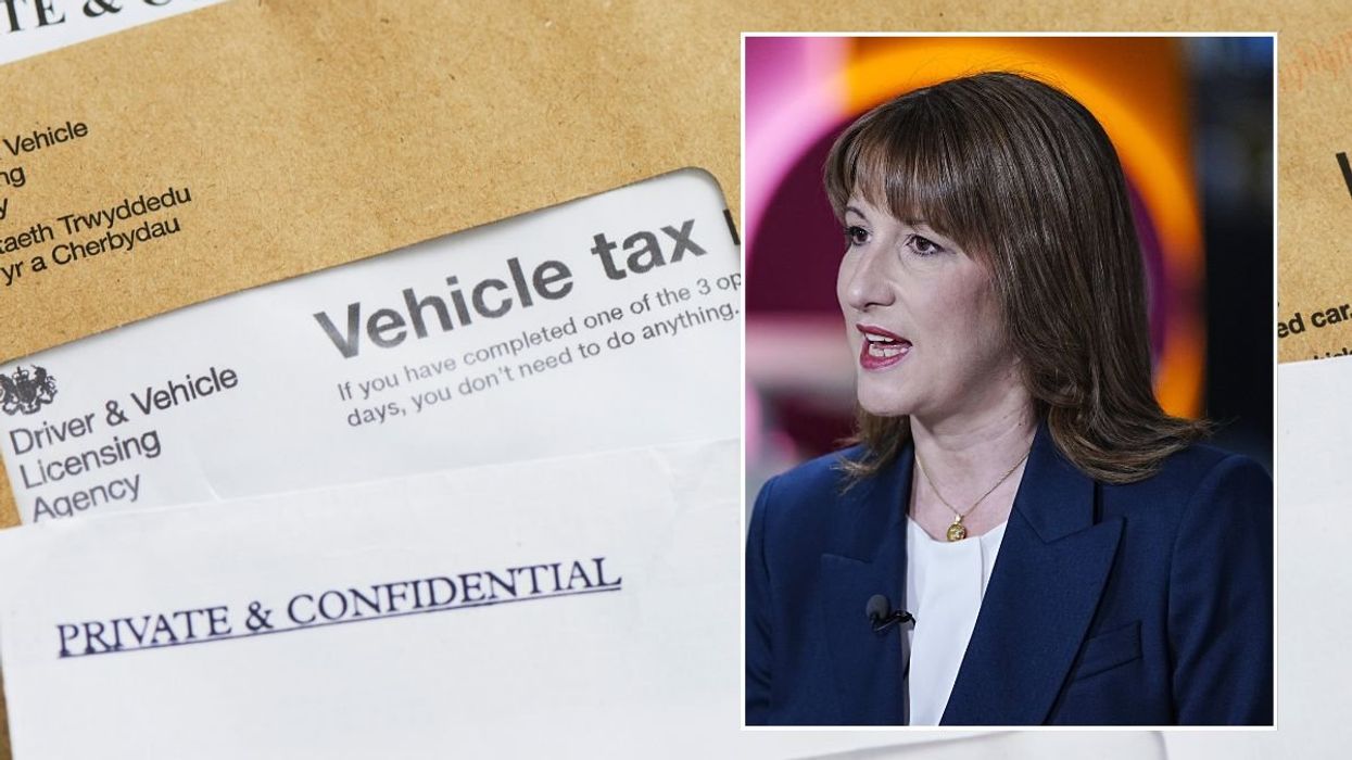 Car tax letter and Chancellor Rachel Reeves