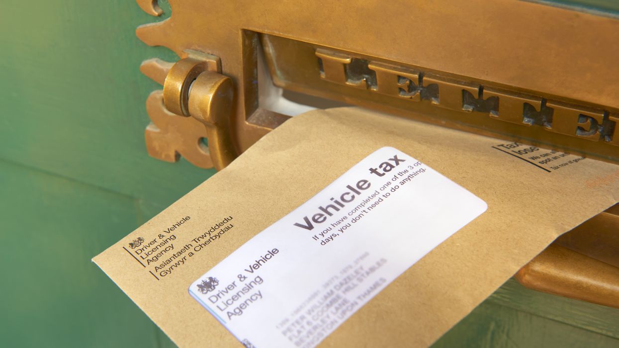 Car tax reminder letter