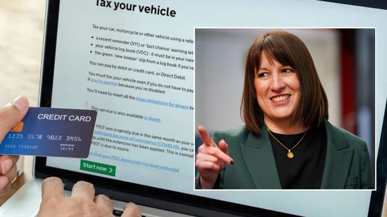 Car tax renewal and Chancellor Rachel Reeves