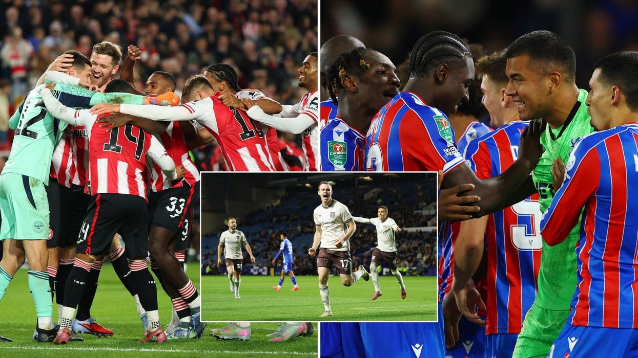 Carabao Cup round-up as Grimsby produce another shock and two Premier League sides progress on penalties