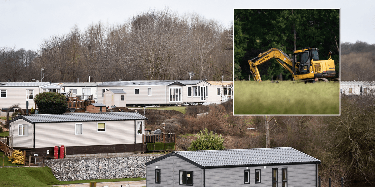 Traveller who tarmacked over a field and brought caravans in allowed to live there as moving him would breach his human rights Traveller who tarmacked over a field and brought caravans in allowed to live there as moving him would breach his human rights
