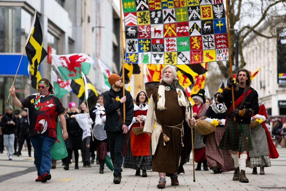 Cardiff St David's Day parade
