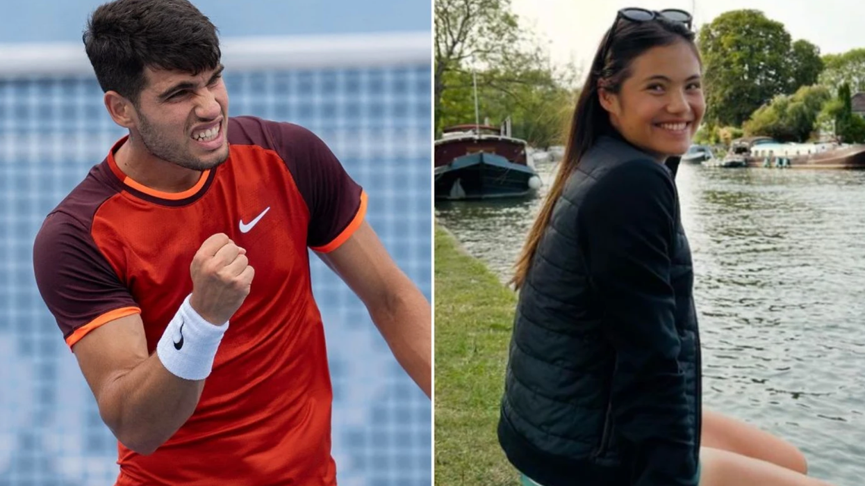 Carlos Alcaraz and Emma Raducanu have sparked rumours of a romance