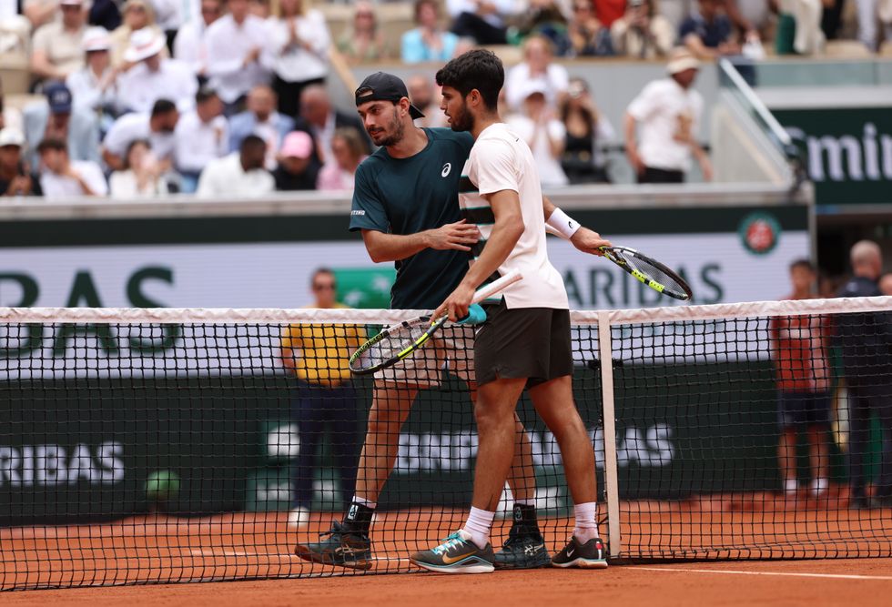 Carlos Alcaraz, Giulio Zeppieri