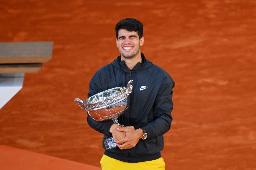 Carlos Alcaraz has now won three Grand Slam titles