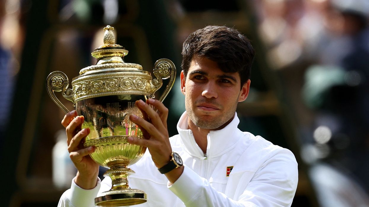 Carlos Alcaraz is a two-time Wimbledon champion