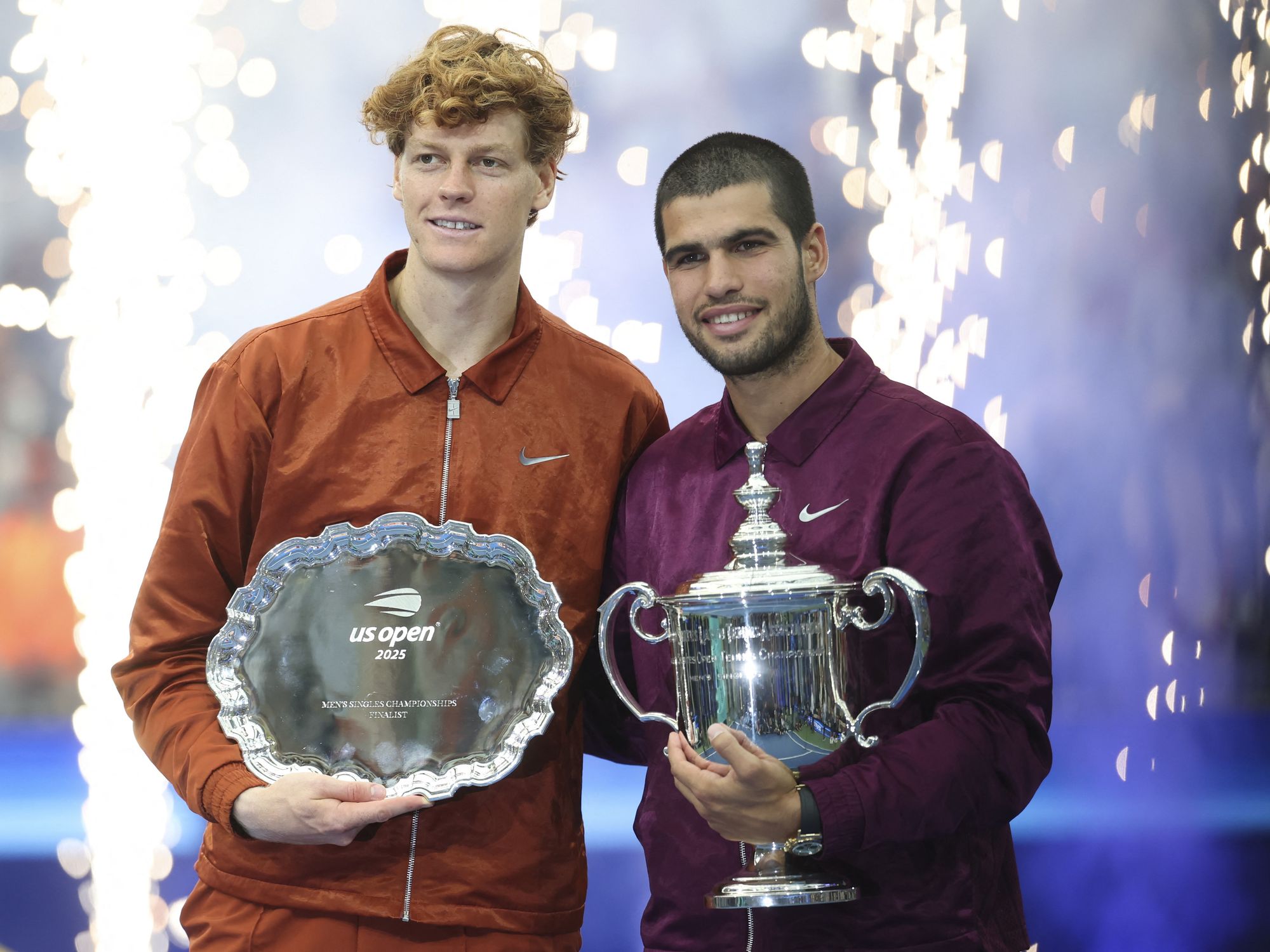 Carlos Alcaraz Jannik Sinner US Open