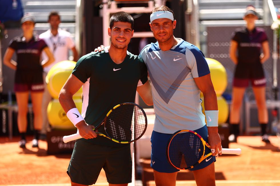 Carlos Alcaraz looks most likely to be Rafael Nadal's natural successor