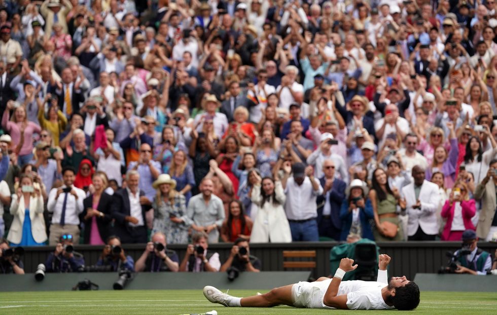 Carlos Alcaraz Novak Djokovic Wimbledon