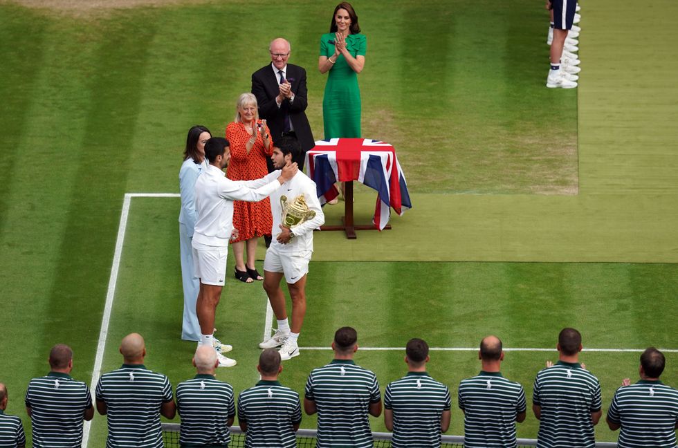 Carlos Alcaraz Novak Djokovic