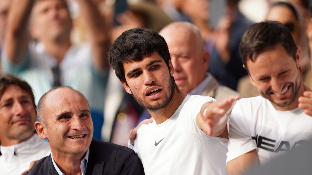 Carlos Alcaraz tennis Wimbledon