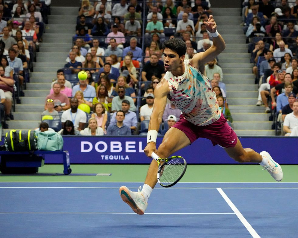 Carlos Alcaraz tennis