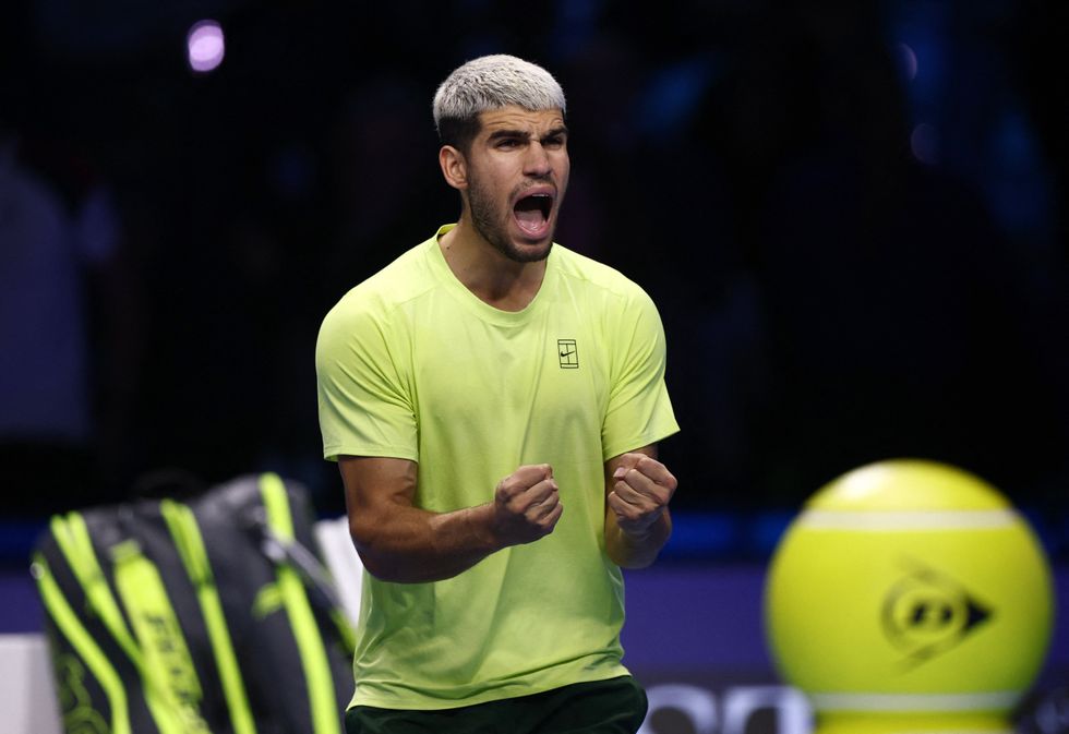 Carlos Alcaraz was delighted after his straight sets win over Felix Auger-Aliassime