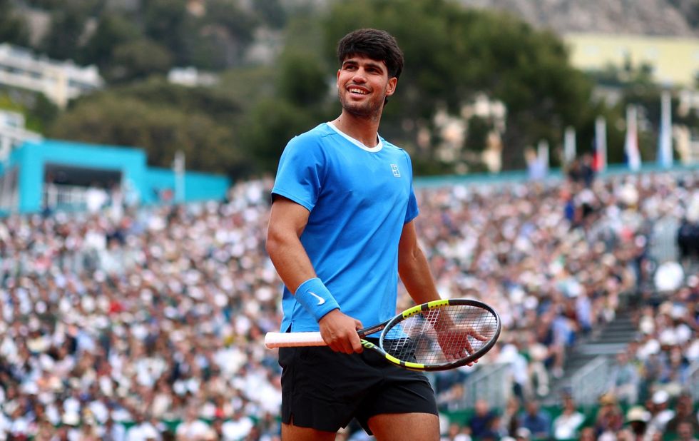 Carlos Alcaraz was in fine form yet again on Friday