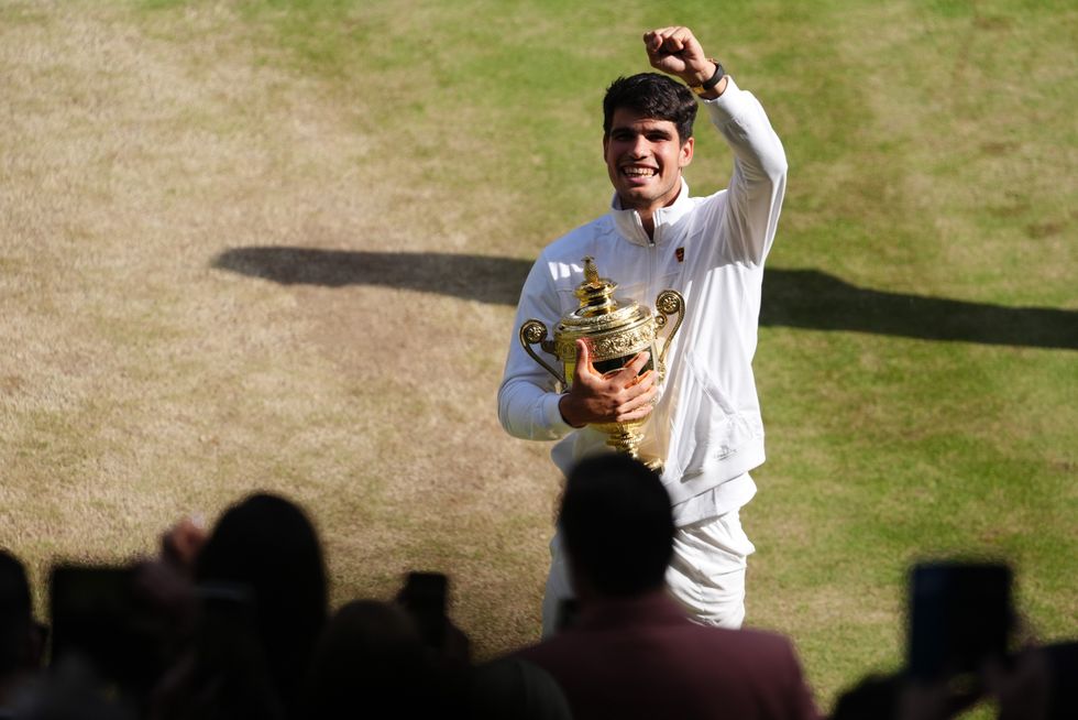 Carlos Alcaraz Wimbledon final