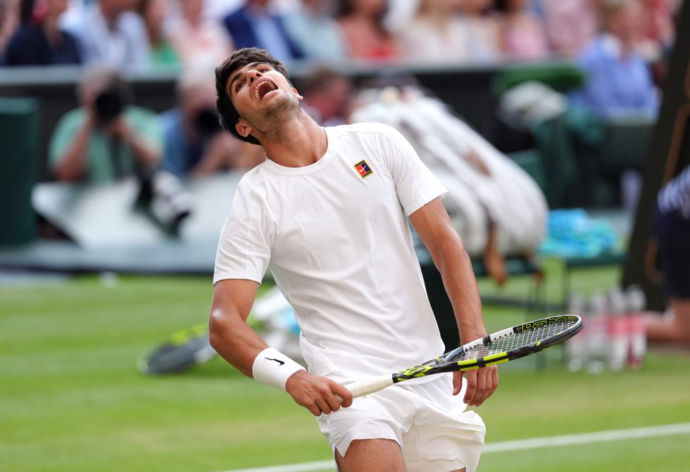 Carlos Alcaraz Wimbledon final