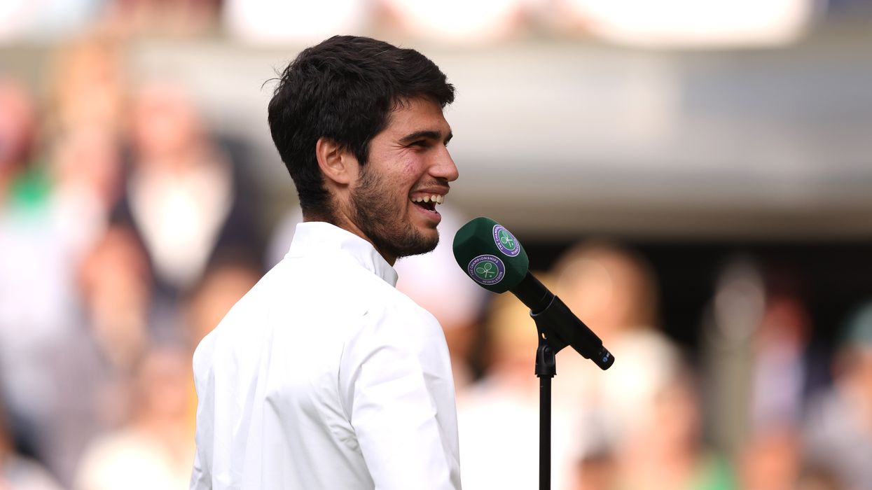 Carlos Alcaraz Wimbledon tennis