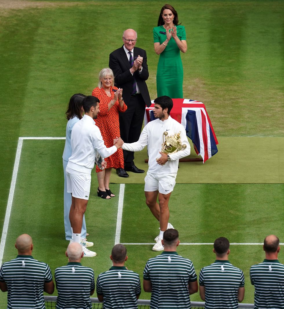 Carlos Alcaraz Wimbledon tennis