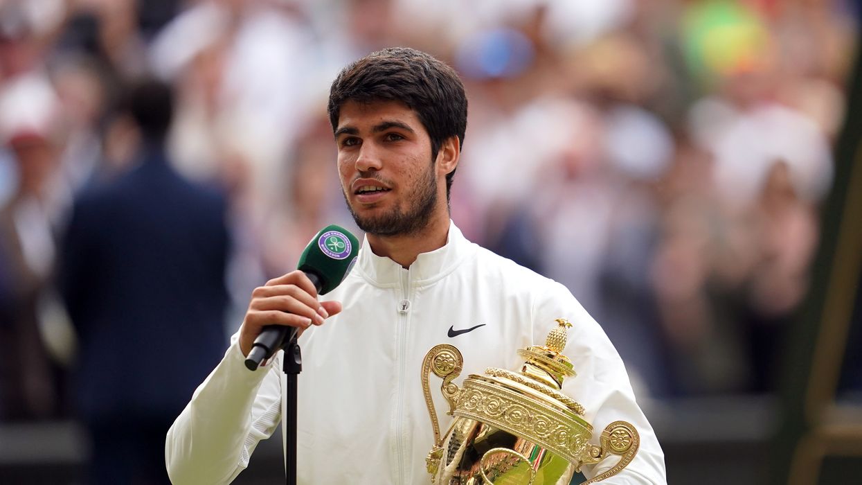 Carlos Alcaraz Wimbledon US Open