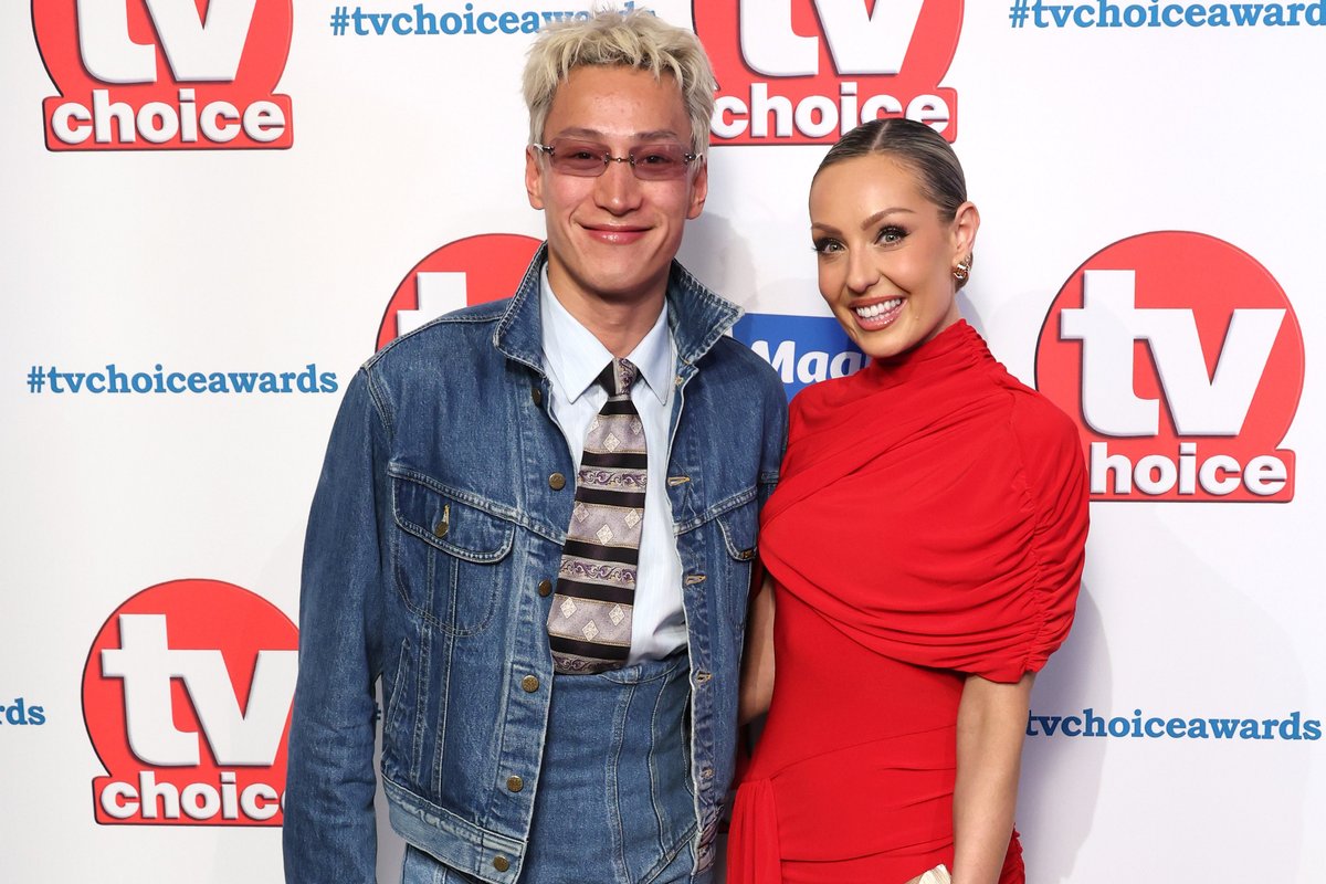 Carlos Gu and Amy Dowden