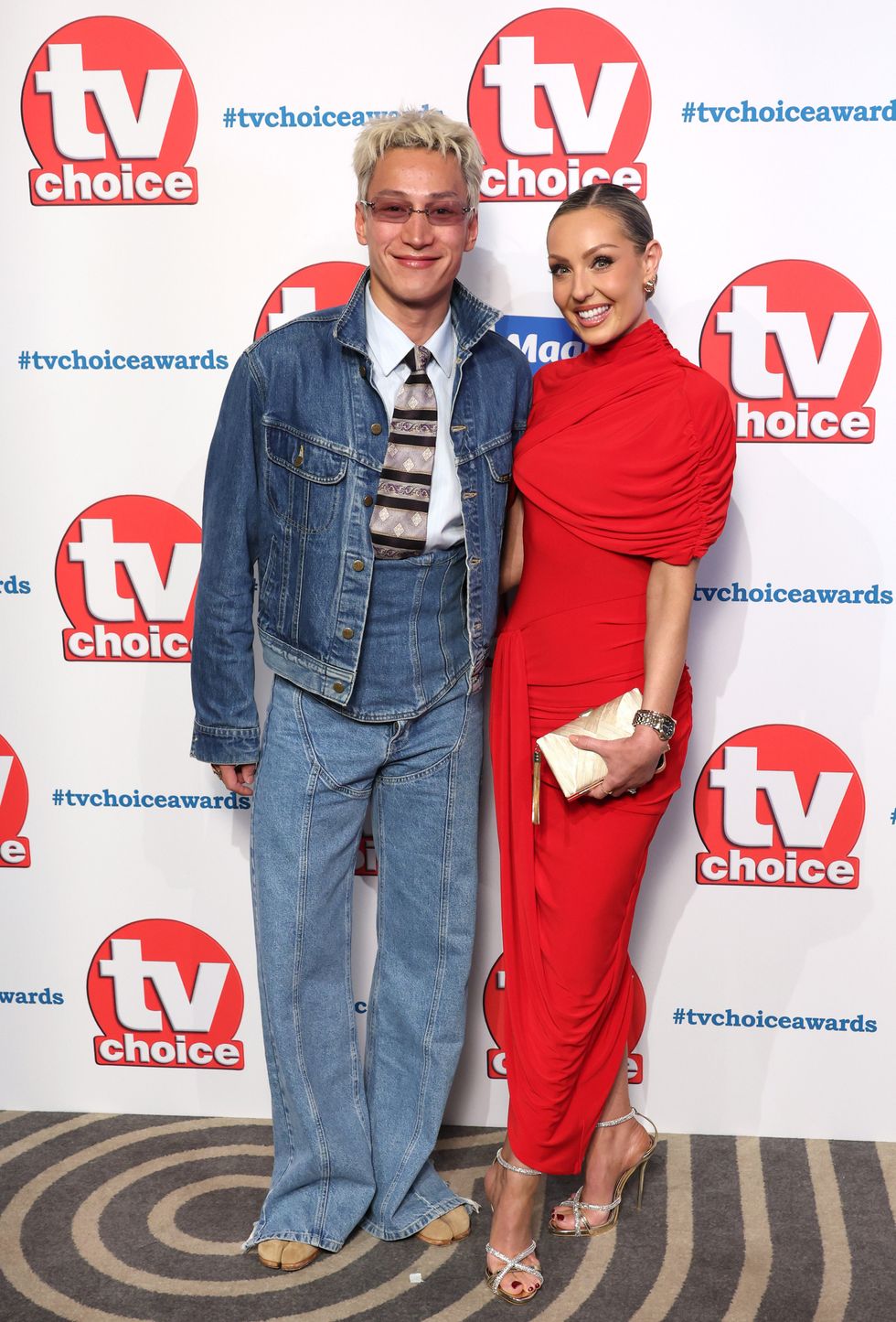 Carlos Gu and Amy Dowden