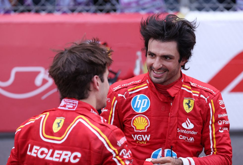 Carlos Sainz was happy to see his team-mate win his home race