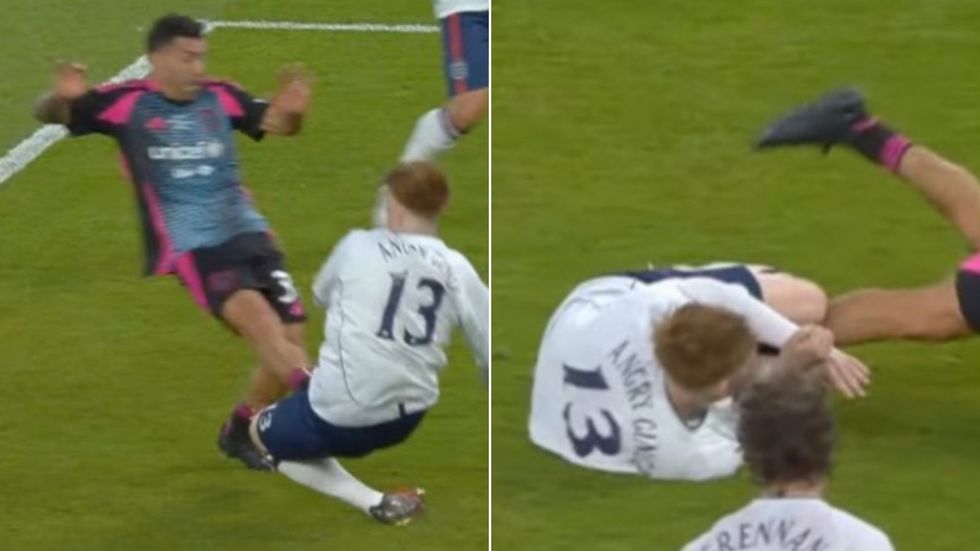 Carlos Tevez Angry Ginge Soccer Aid