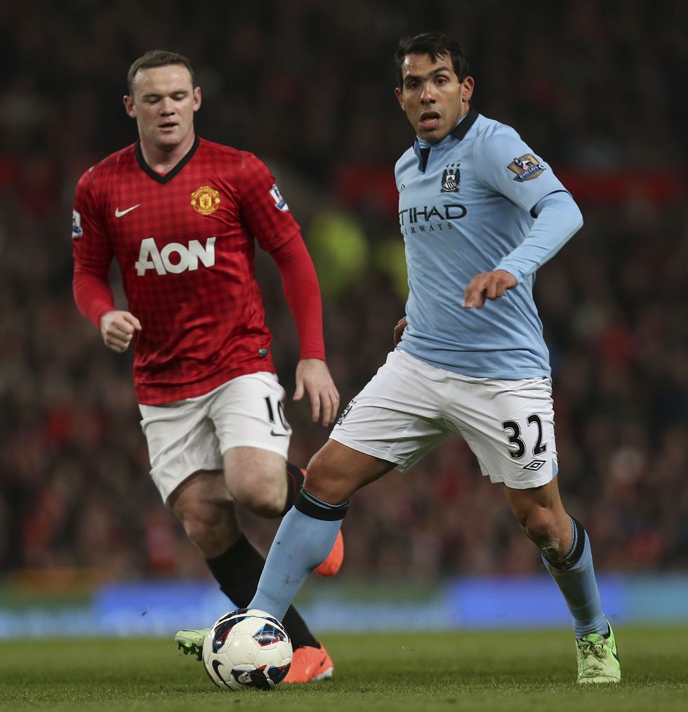 Carlos Tevez, Wayne Rooney