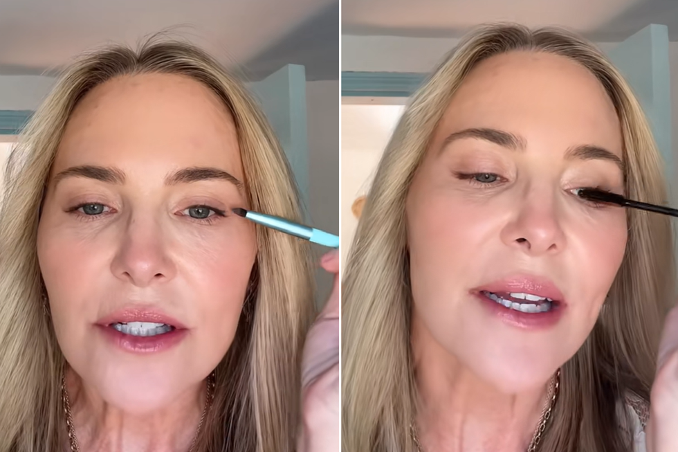 Carmindy showed her followers her eye makeup look for the summer