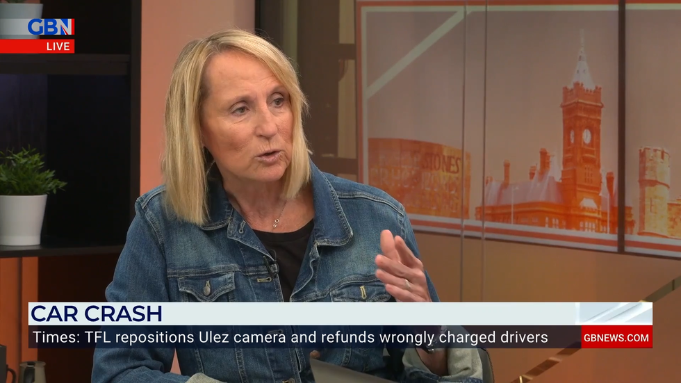 Carol McGiffin appears on GB News