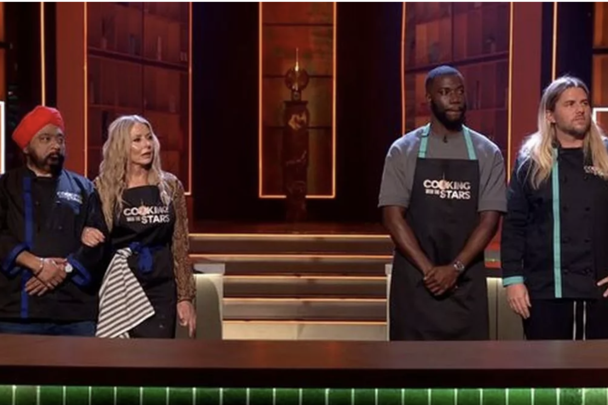 Carol Vorderman and Harry Pinero