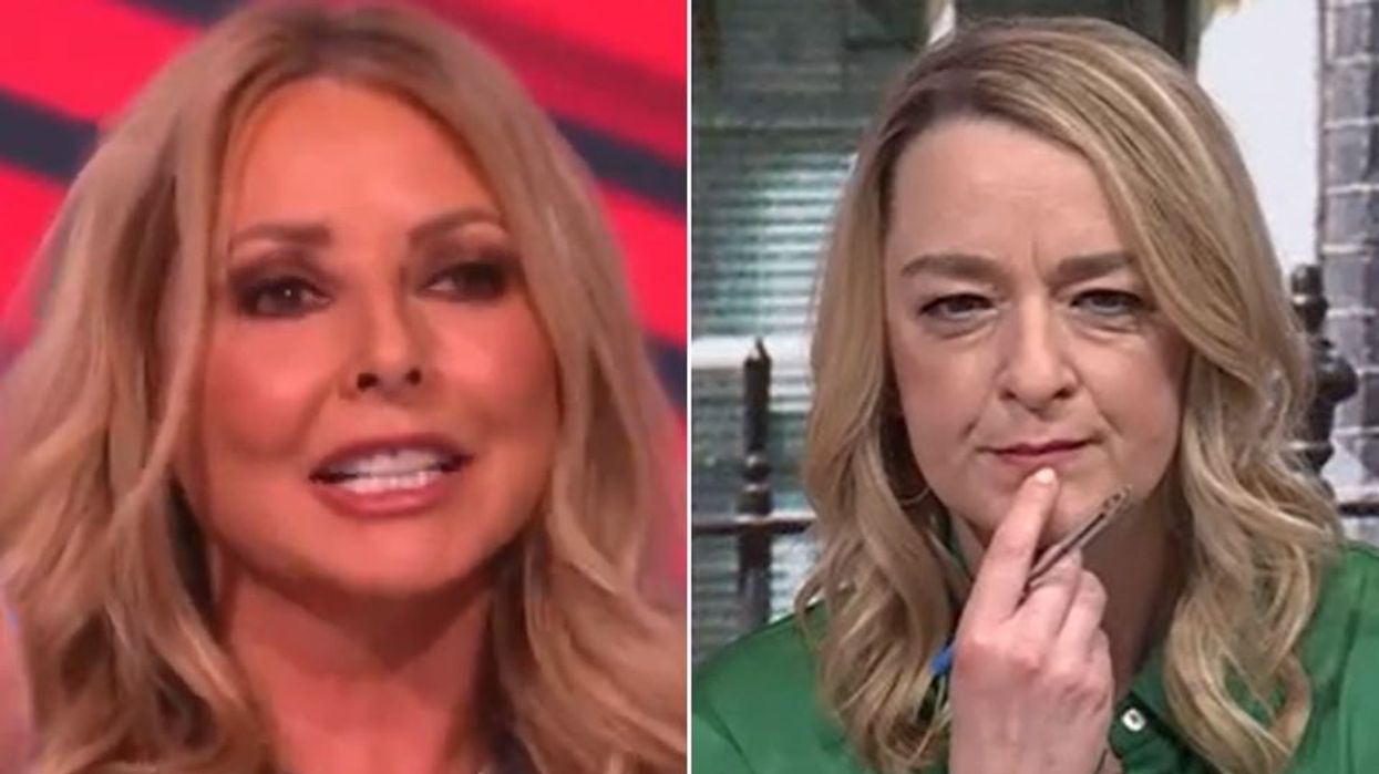 Carol Vorderman has slammed Laura Kuenssberg
