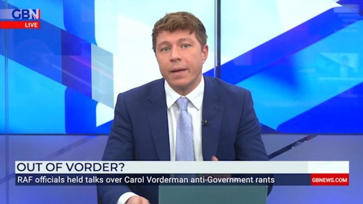 ‘Zip it!’ Carol Vorderman blasted by ex-RAF pilot for Twitter rants ‘if she does carry on - RAF will have to act’