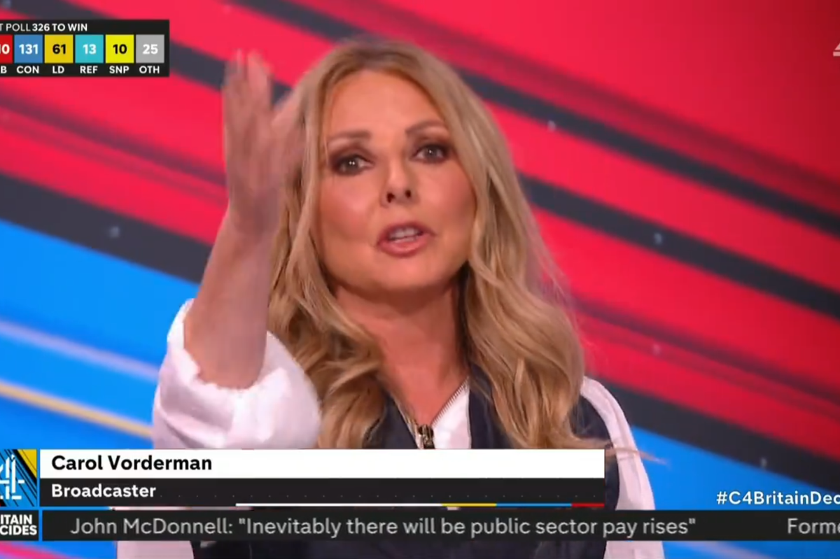 Carol Vorderman