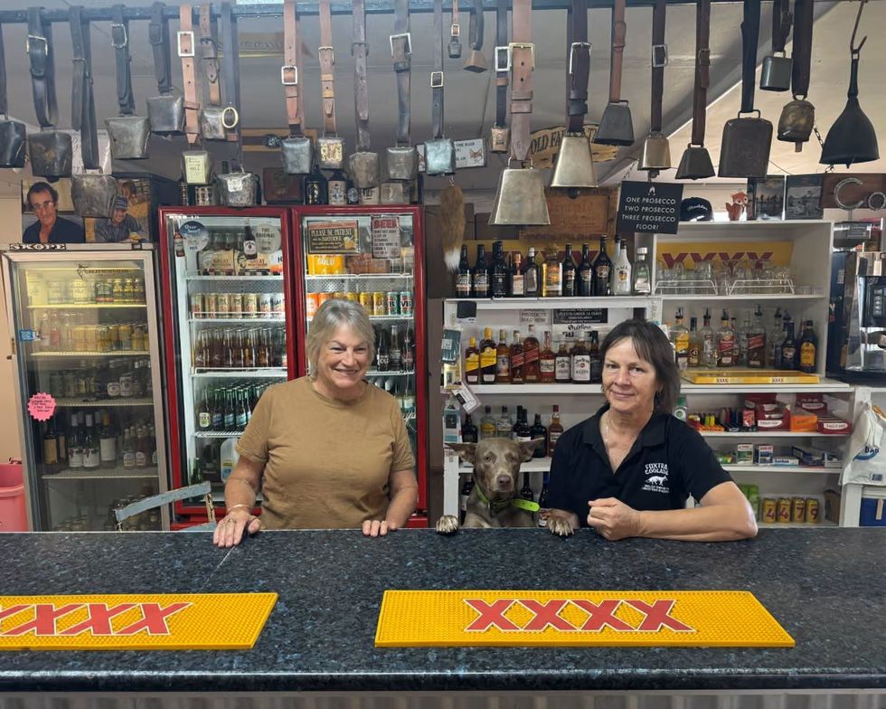 Carol Yarrow and Jo Cornel owners of Foxtrap Roadhouse in Cooladdi