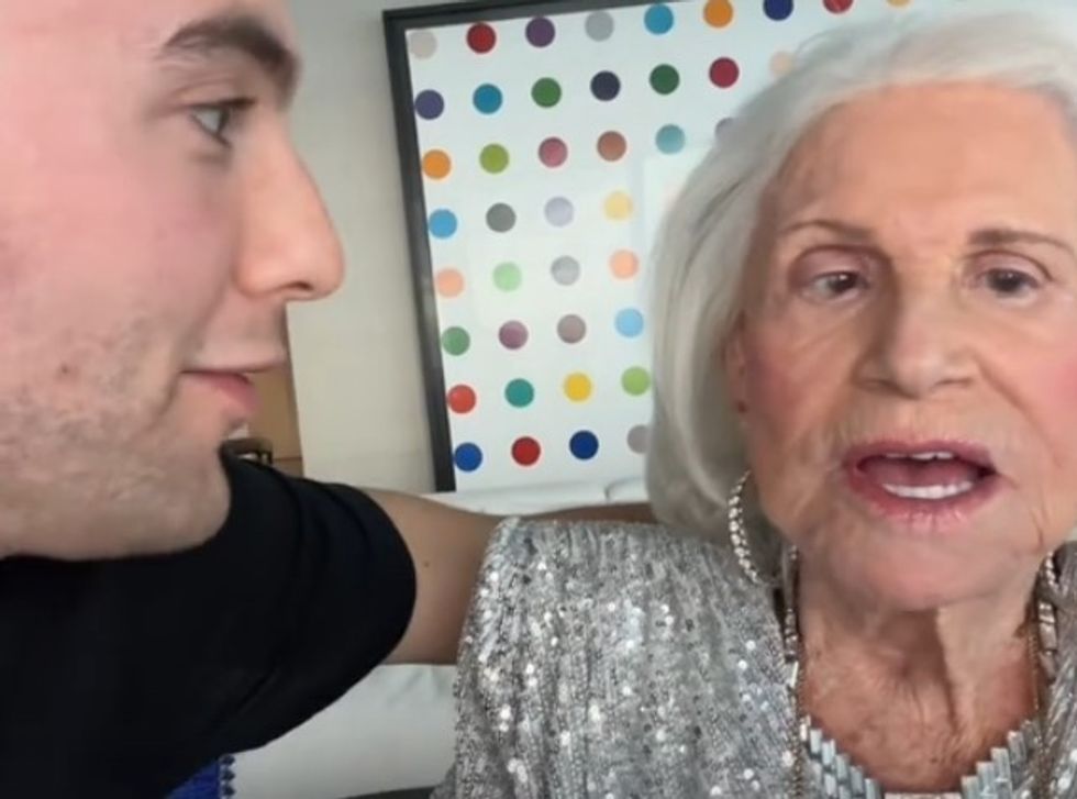 CAROLE AND RYAN DISCUSSING SKIN CARE