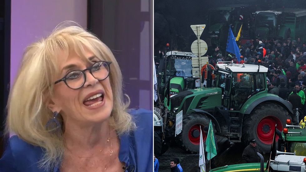 Carole Malone and farmers
