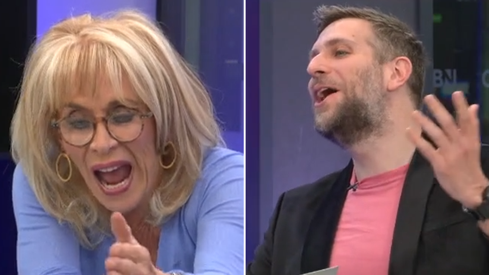 Carole Malone and Jonathan Lis