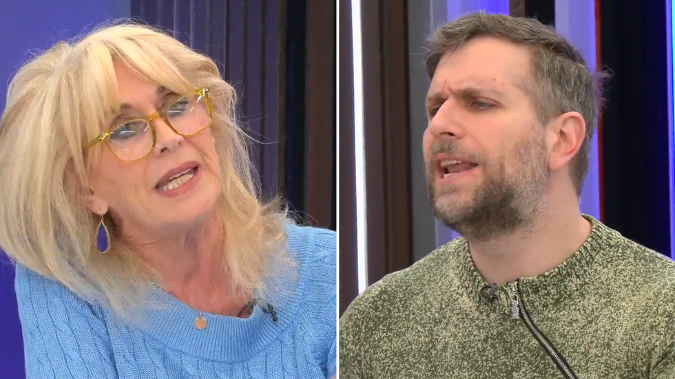 Carole Malone and Jonathan Lis