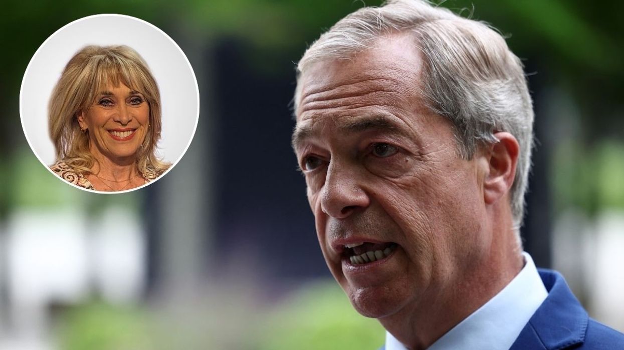 Carole Malone and Nigel Farage